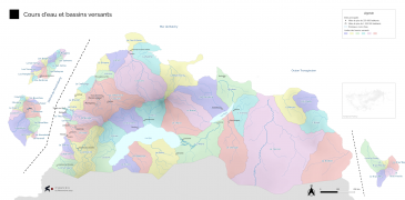 Réseau hydrographique en Mandelsy