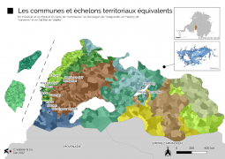 Découpage communal de la Mandelsy